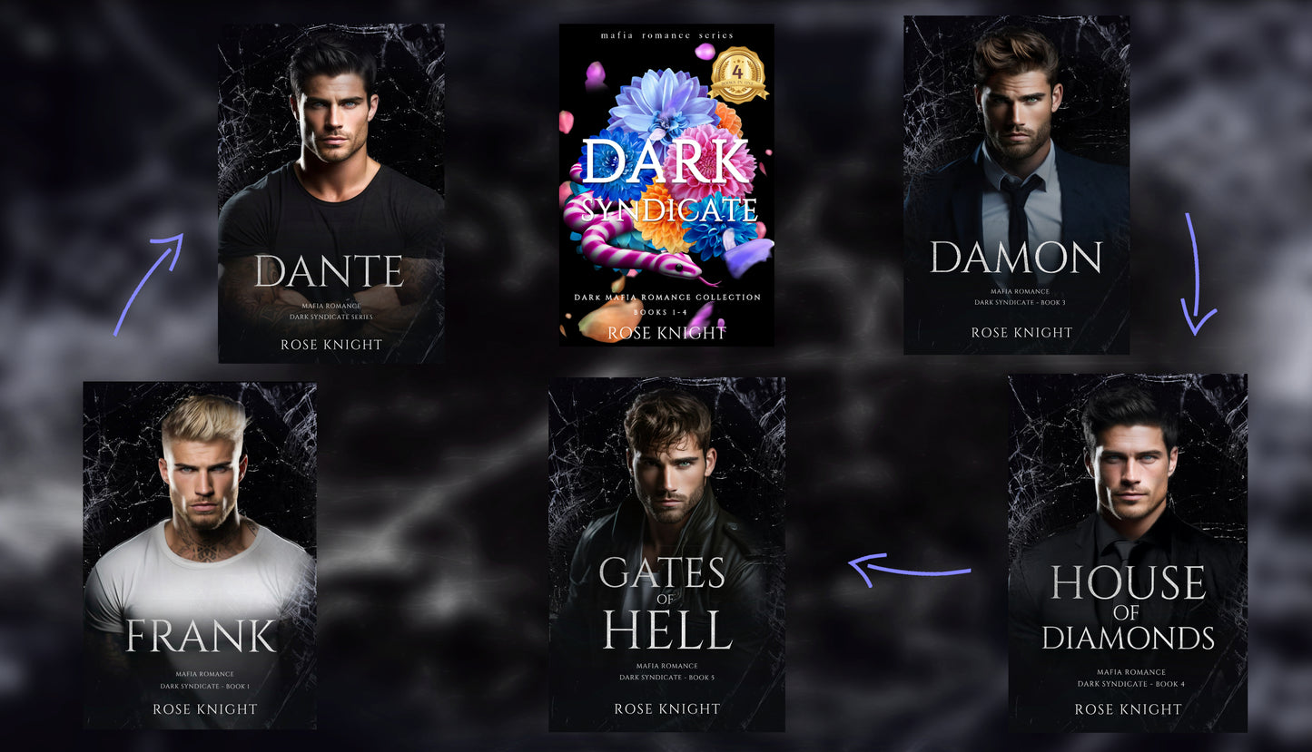 Dark Syndicate: Full Dark Mafia Romance Series, 4 Books in One!