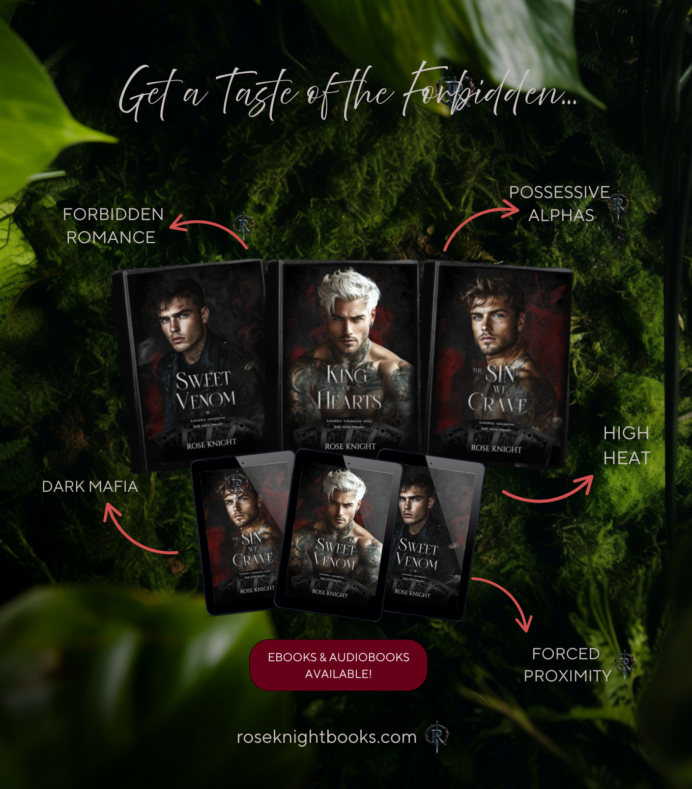 Forbidden Redemption: Dark Mafia Romance Bundle, 3 Books in One!