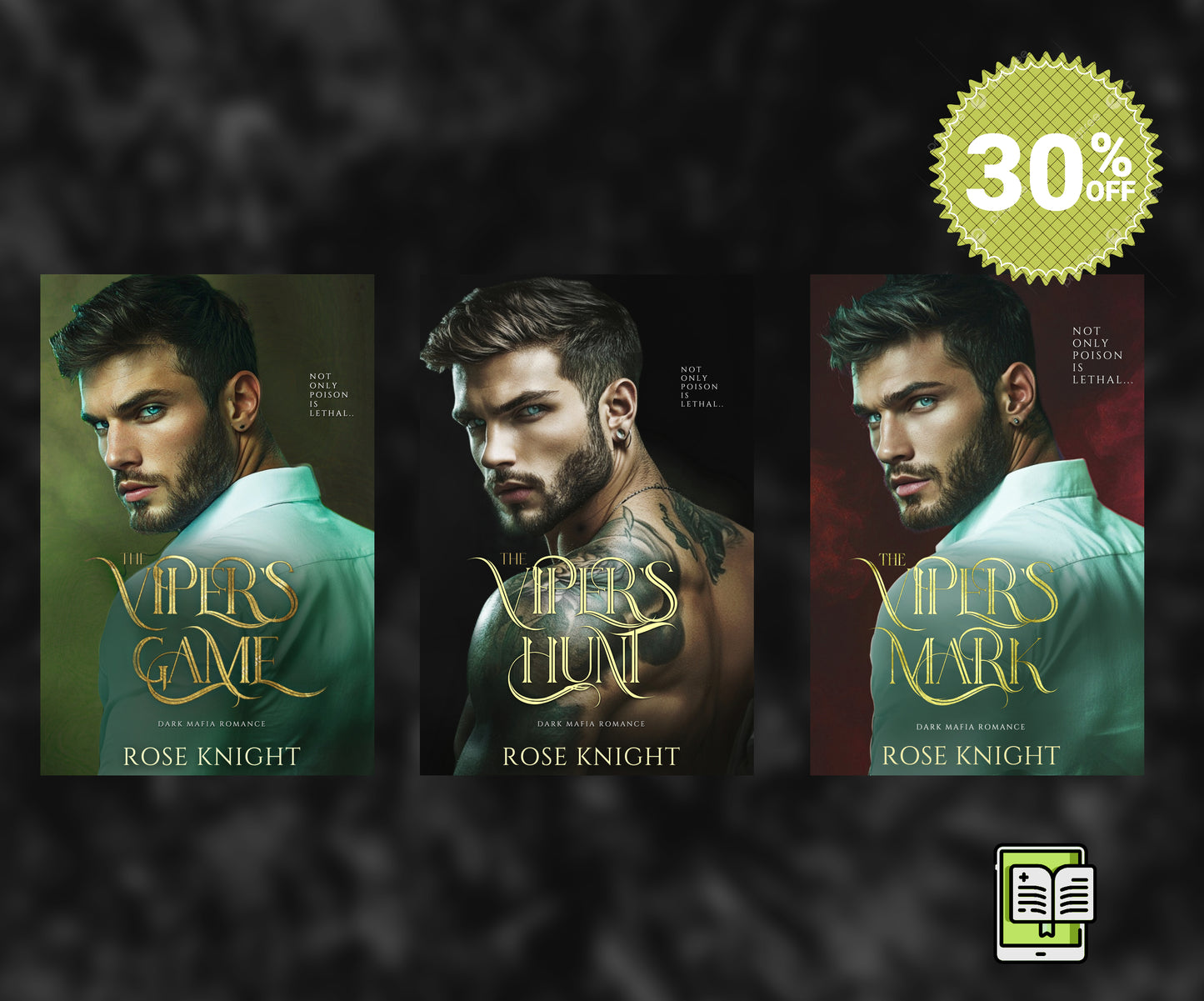 The Viper's Crown: Dark Mafia Romance Series, 3 Books in One!