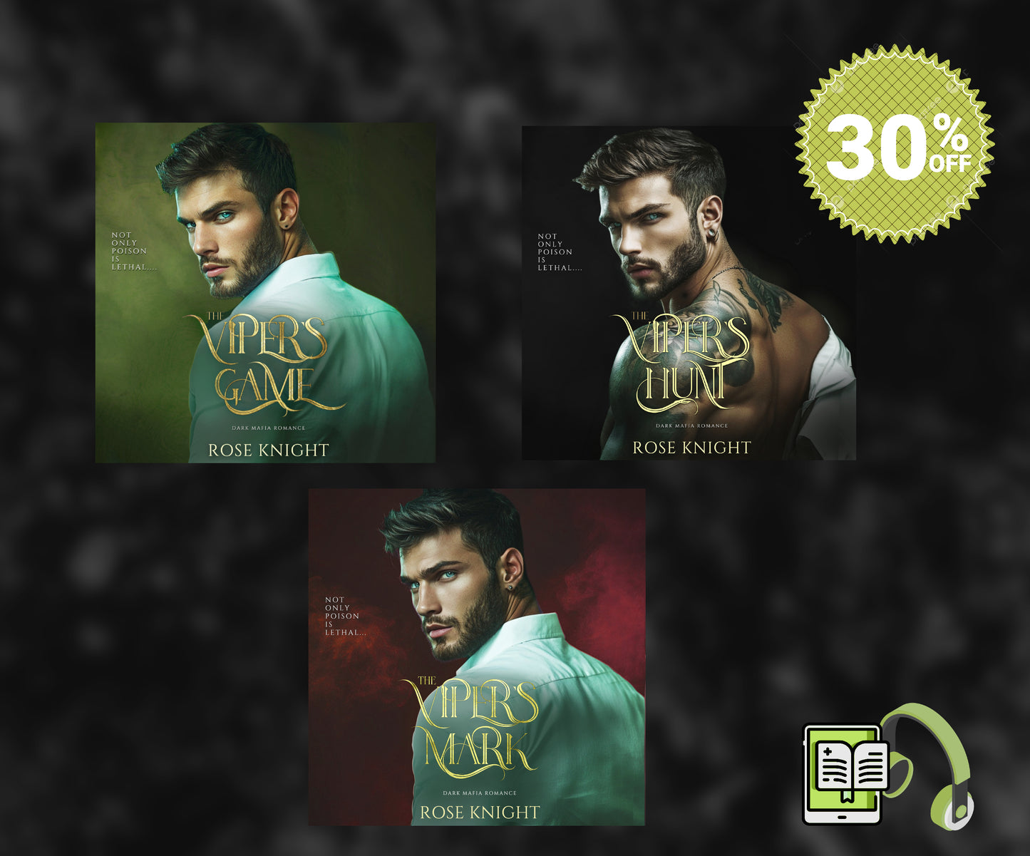 The Viper's Crown: Dark Mafia Romance Series, 3 Books in One!