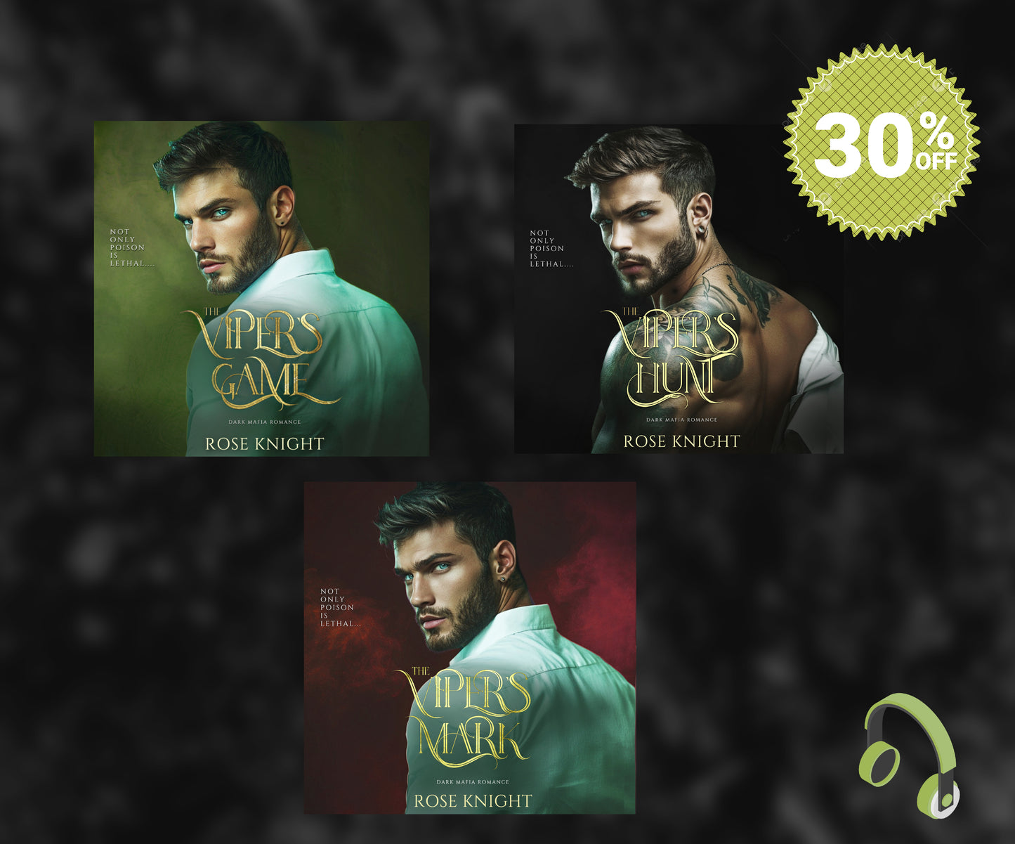 The Viper's Crown: Dark Mafia Romance Series, 3 Books in One!